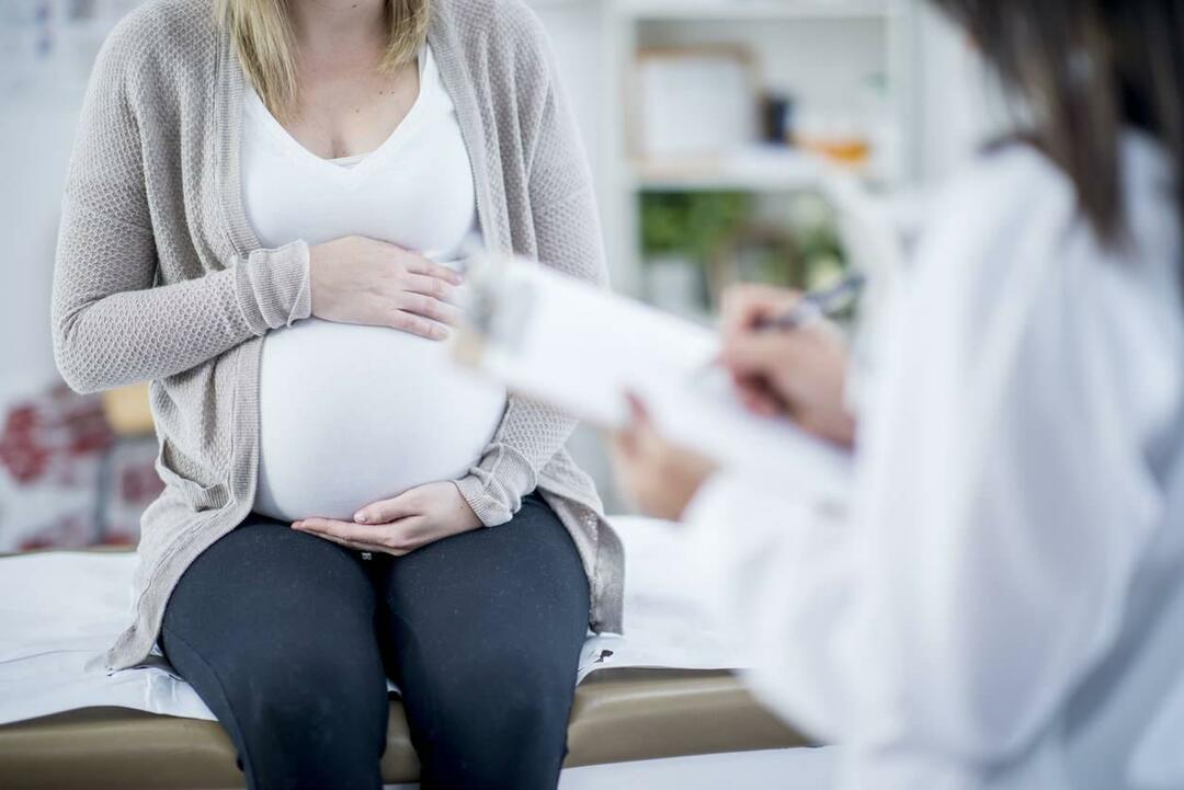 embarazada yendo al psiquiatra
