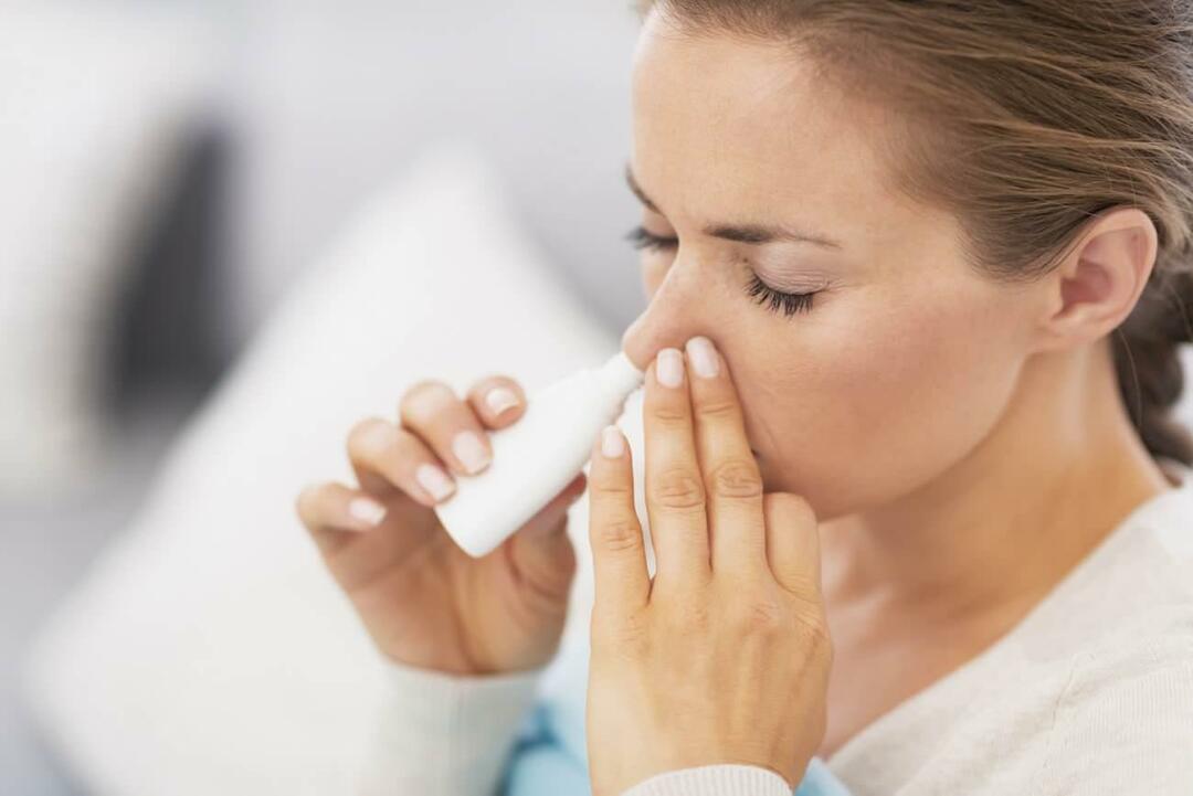 Cómo deshacerse de la adicción al aerosol nasal