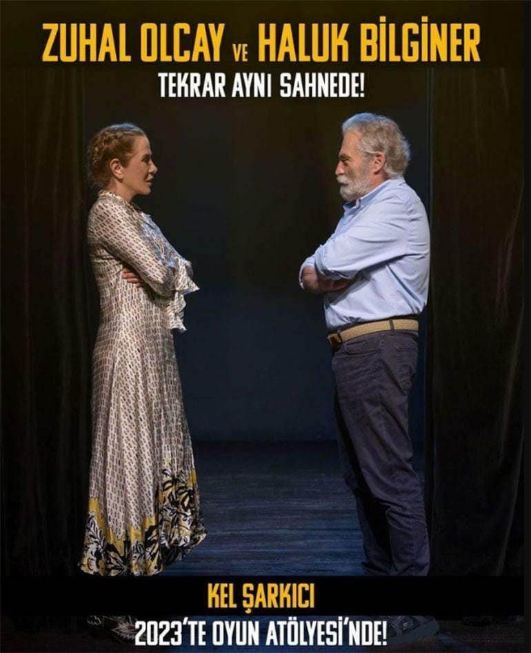 Zuhal Olcay y Haluk Bilginer se reencuentran en el nuevo escenario después de años