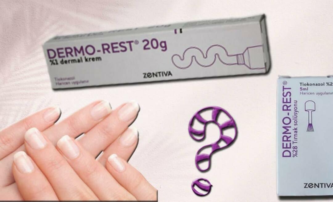 ¿Qué es la crema dermo-rest, qué hace? ¿Cuáles son los efectos secundarios? ¡Uso de dermo-rest!