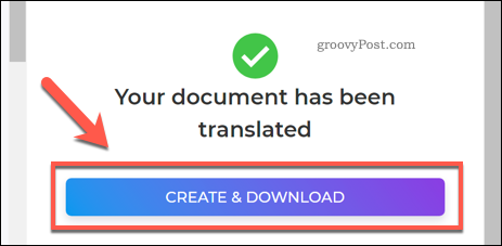Guardar un archivo PDF traducido usando DeftPDF