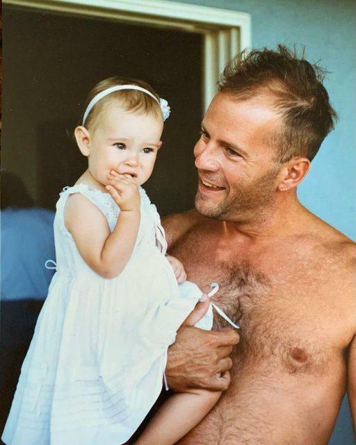 Bruce Willis y su hija Rumer Willis