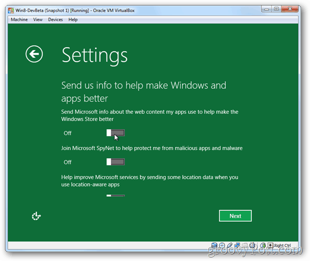 Cómo instalar Windows 8 en Virtualbox