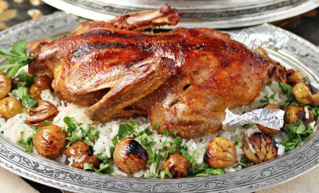 ¿Cómo hacer Arroz Relleno de Carne de Oca? El delicioso sabor del Ramadán, receta de carne de ganso y arroz relleno