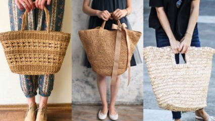 El último favorito de la moda: la tendencia del bolso de paja