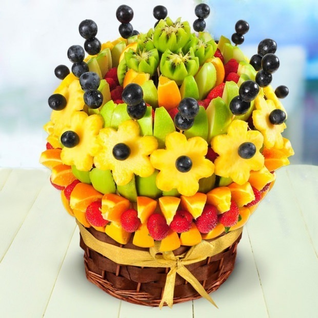 ¿Cómo hacer una cesta de frutas en casa?