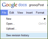 Herramienta de historial de revisiones de Google actualizada hoy