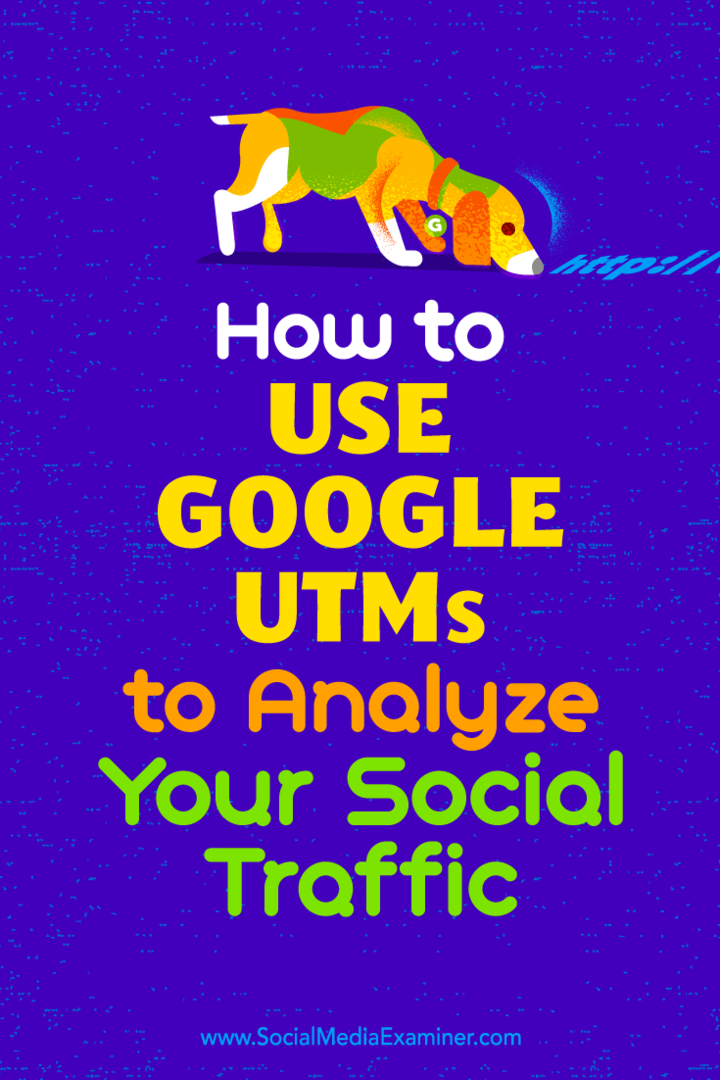 Cómo utilizar los UTM de Google para analizar su tráfico social: examinador de redes sociales