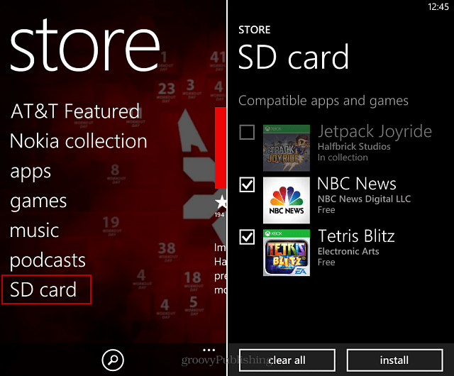 Cómo cargar aplicaciones desde la tarjeta SD en Windows Phone 8