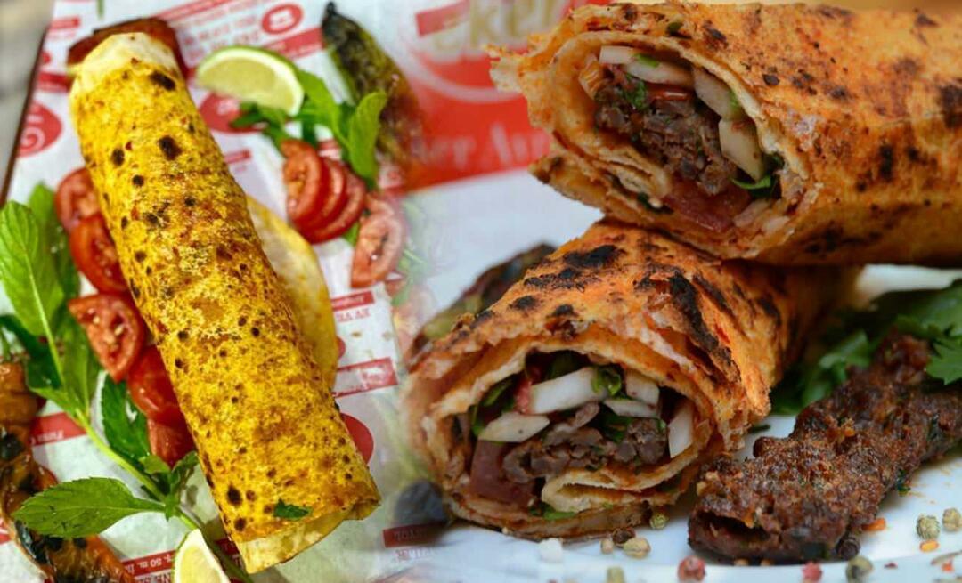 ¿Cómo hacer el famoso Harbiye Kebab de Hatay? ¿Qué es Harbiye Wrap?