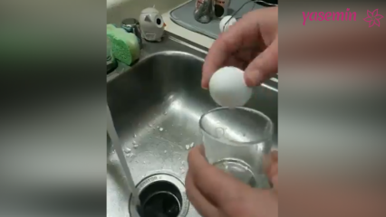 Hervió el huevo hervido con tal técnica.