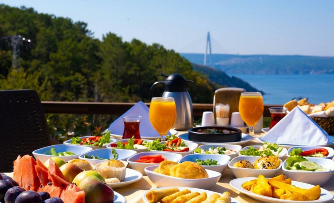¿Dónde están los mejores lugares para desayunar en Estambul? ¿Dónde desayunar en Estambul?