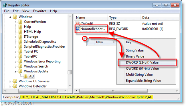 Evite que Windows 7 se reinicie automáticamente después de las actualizaciones Instalar [procedimientos]