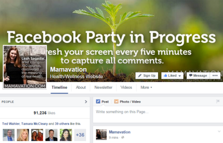 imagen de portada de la fiesta de facebook mamavation