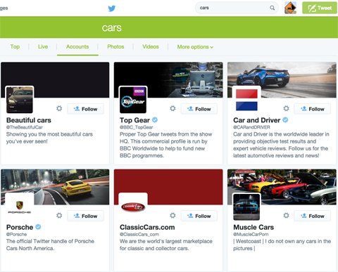 resultados de búsqueda de twitter para coches