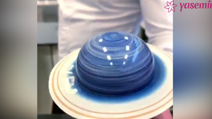 ¡El famoso pastelero Amaury Guichon hizo el planeta Saturno!
