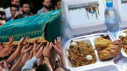 ¿Está permitido distribuir alimentos después de una persona muerta? islam
