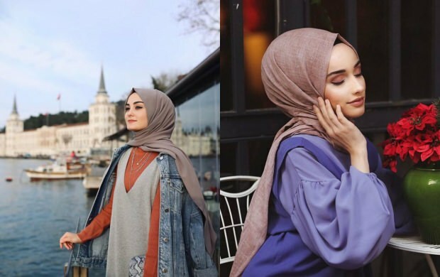 modelos de chal hijab