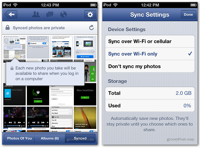 Cómo usar Facebook Photo Sync en Android e iOS