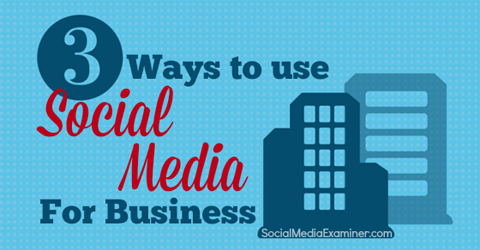 usar las redes sociales para negocios