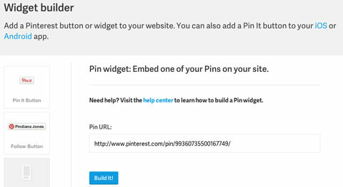 constructor de widgets pin