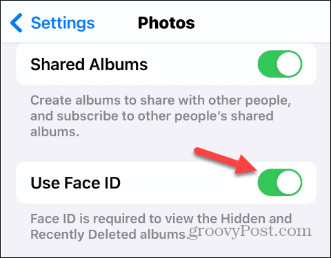 Ocultar y mostrar fotos en tu iPhone
