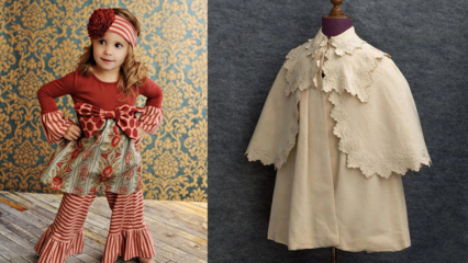 Patrones de vestir vintage para niños