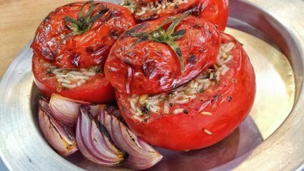 ¿Cómo hacer tomates rellenos en el horno?