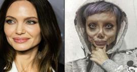 Dijo que se parecerá a Angelina Jolie, ¡se convirtió en un zombi!