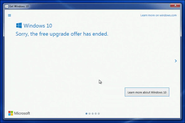 Microsoft recomienda a los clientes ponerse en contacto con el soporte técnico para las actualizaciones de Windows 10 no completadas antes de la fecha límite