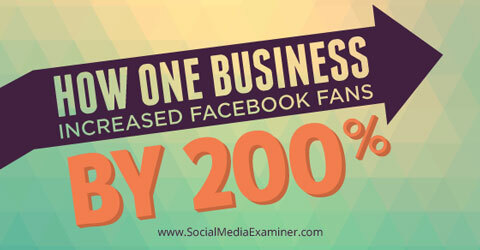 aumentando los fans de facebook en un 200%