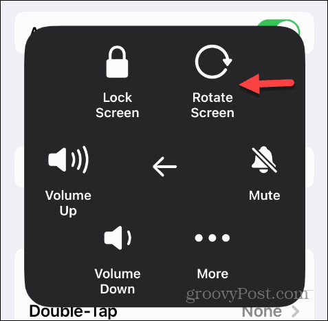 Deshabilitar la rotación de pantalla en iPhone
