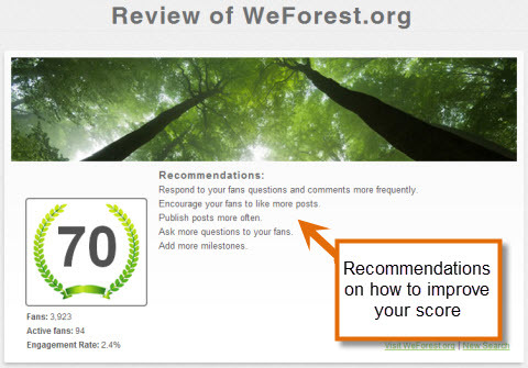 revisión de weforest
