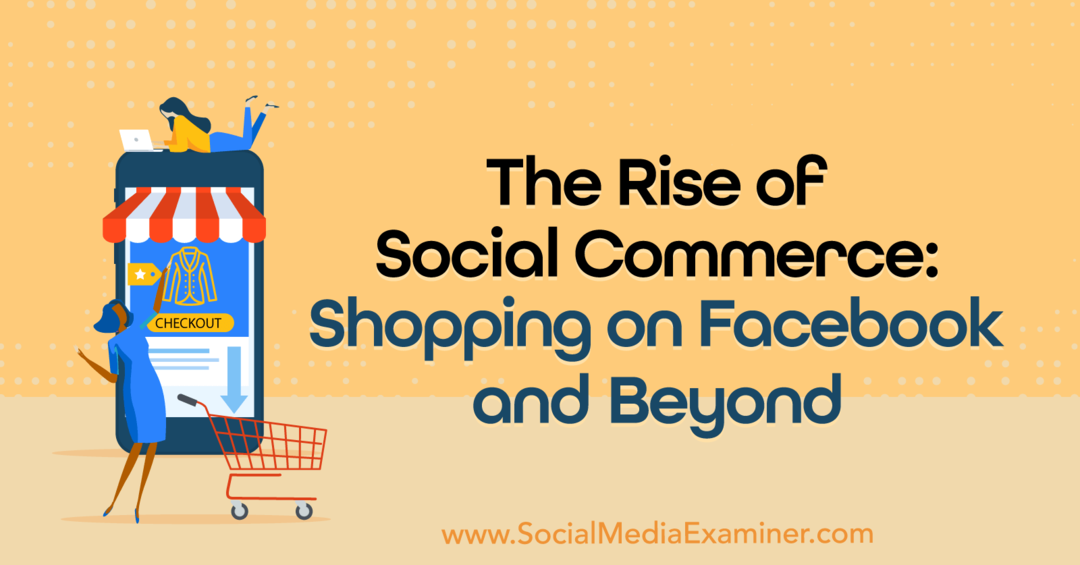 El auge del comercio social: compras en Facebook y más allá: examinador de redes sociales