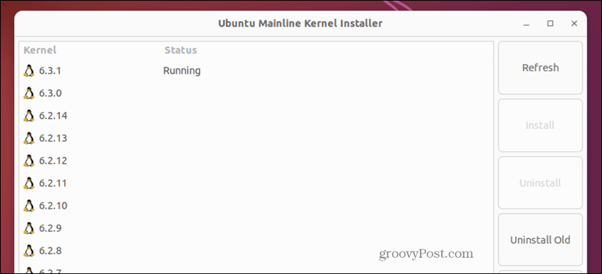 aplicación principal de ubuntu