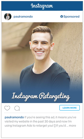 vista previa del anuncio de instagram