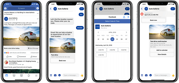 Messenger ofrece un nuevo conjunto de soluciones comerciales plug-and-play destinadas a facilitar que las empresas generen tráfico en la tienda, generen clientes potenciales y brinden atención al cliente.