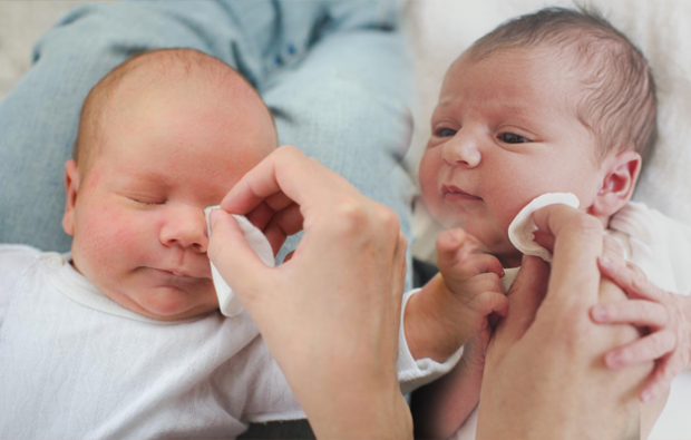 ¿Cómo es la rebaba ocular en los bebés?