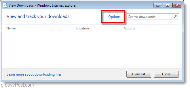 Cómo cambiar la carpeta de descarga predeterminada de Internet Explorer 9