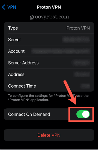 iphone vpn conectar a pedido
