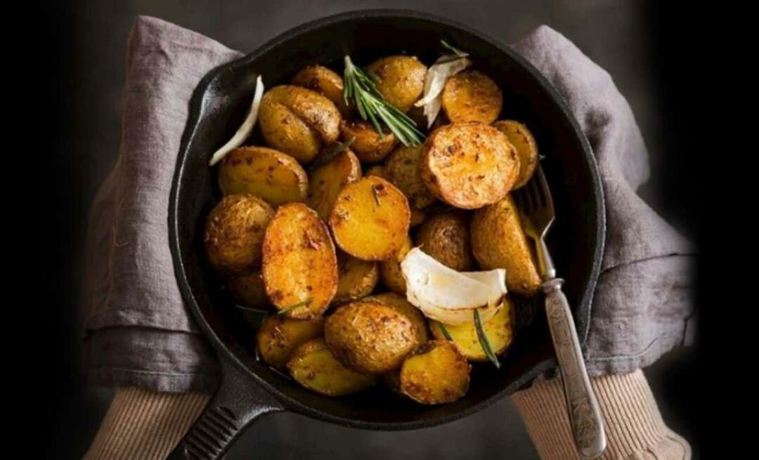 ¿Cómo hacer Patatas con Aceitunas al Horno? Aquí tienes una receta de patata con pocos ingredientes para hacer al horno