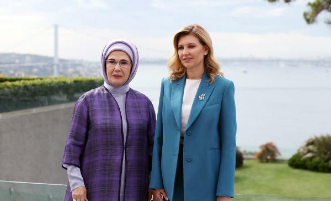 ¡Emine Erdoğan recibió a Olena Zelenska, la esposa del presidente de Ucrania!