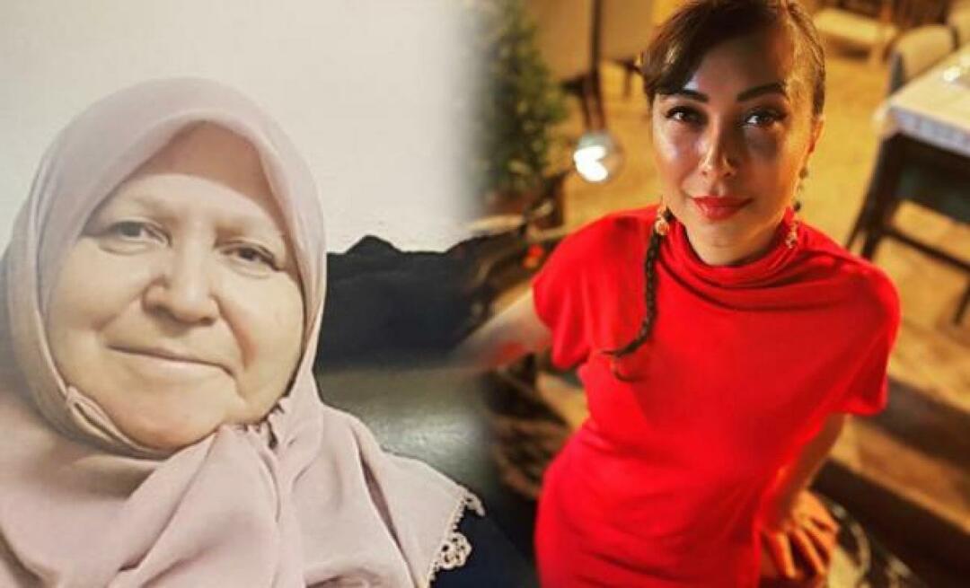 ¡Murió la madre de la actriz Canan Hoşgör!