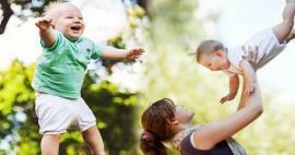 ¿Por qué los bebés no se lanzan al aire? ¿Es dañino lanzar un bebé al aire? síndrome del bebé sacudido