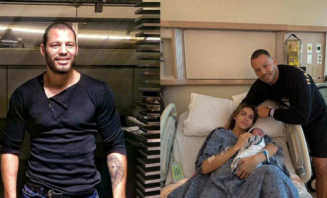 ¡Superviviente Avatar Atakan se convirtió en padre por segunda vez! Sorprendido por el nombre que le puso a su hija