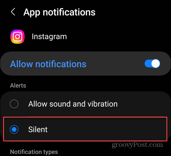 Detener las notificaciones de Android 