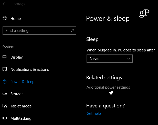 Cómo personalizar lo que hace el botón de encendido en Windows 10