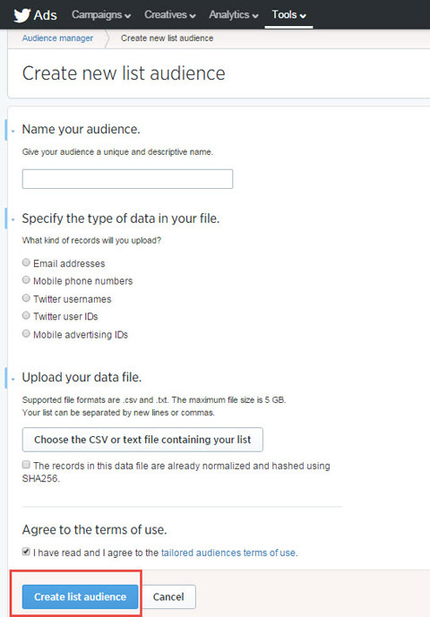 especificar el tipo de datos