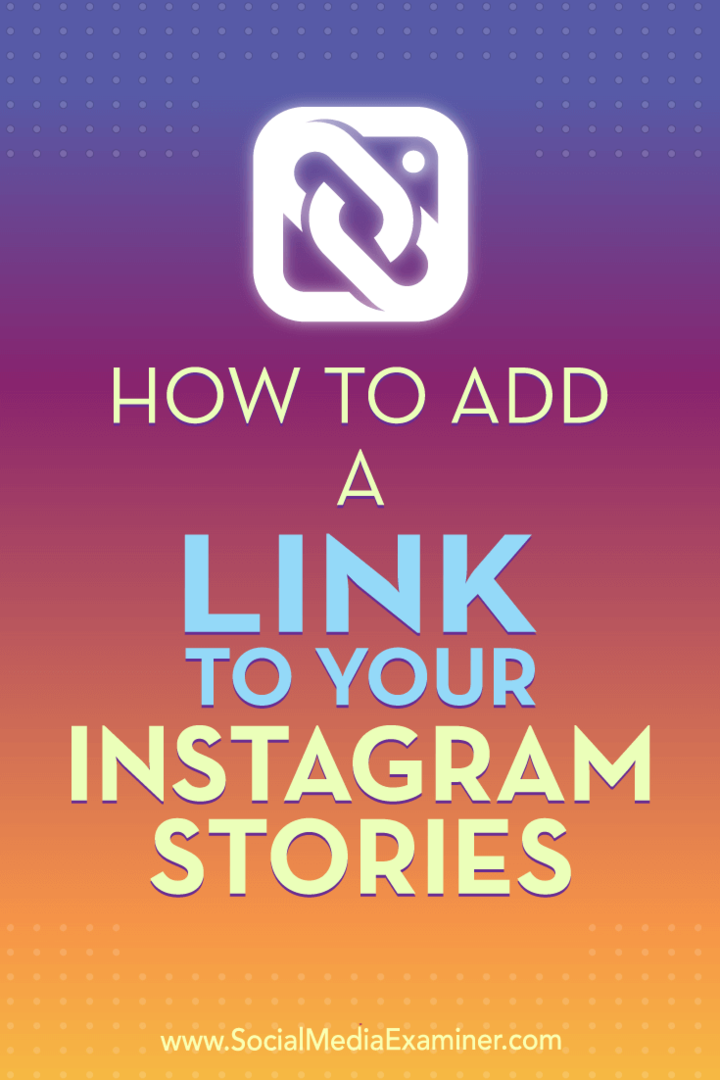 Cómo agregar un enlace a sus historias de Instagram: examinador de redes sociales