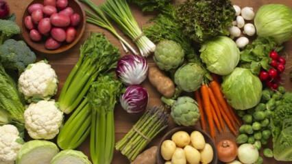 ¿Cuáles son las verduras que pierden peso? 